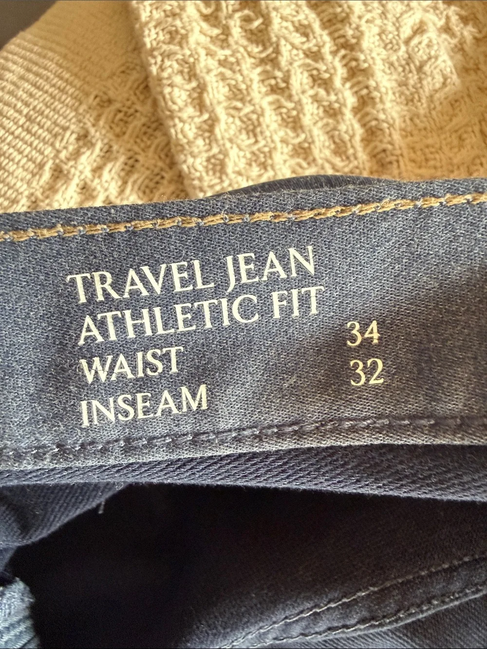Banana Republic Men's Slim Straight Pants in Denim Blue